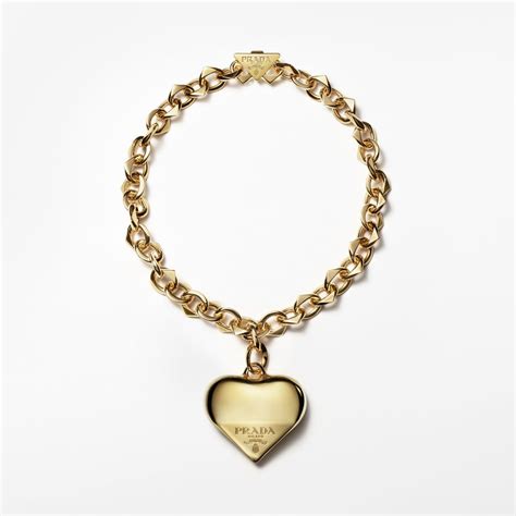 prada necklace heart